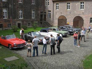 Besuch des Mercedes-Benz Veteranen Clubs, Ruhr anläßlich einer touristischen Rundfahrt am 22.08.2010